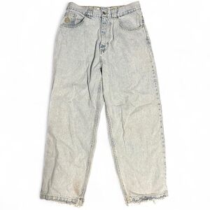 Men's Straight Jeans - Light Gray